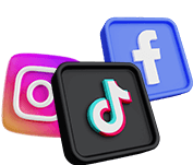 FACEBOOK+INSTAGRAM+TIKTOK CSOMAG